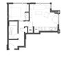 1 bed 1 bath 500 square feet floor plan image