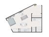Studio E Floor Plan