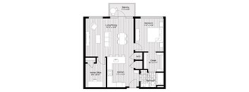 a floor plan of a bedroom house