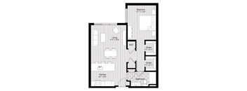 a floor plan of a bedroom house