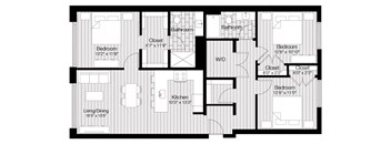 a floor plan of a house
