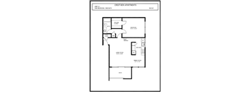 Crestview - 1 Bed 1 Bath Floorplan C1