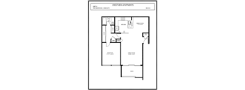 Crestview - 1 Bed 1 Bath Floorplan H