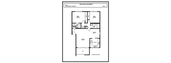 the floor plan of greenview apartments