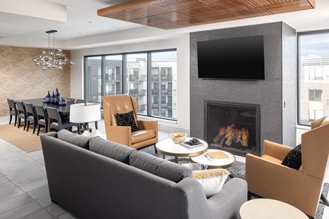 Clubroom for entertaining