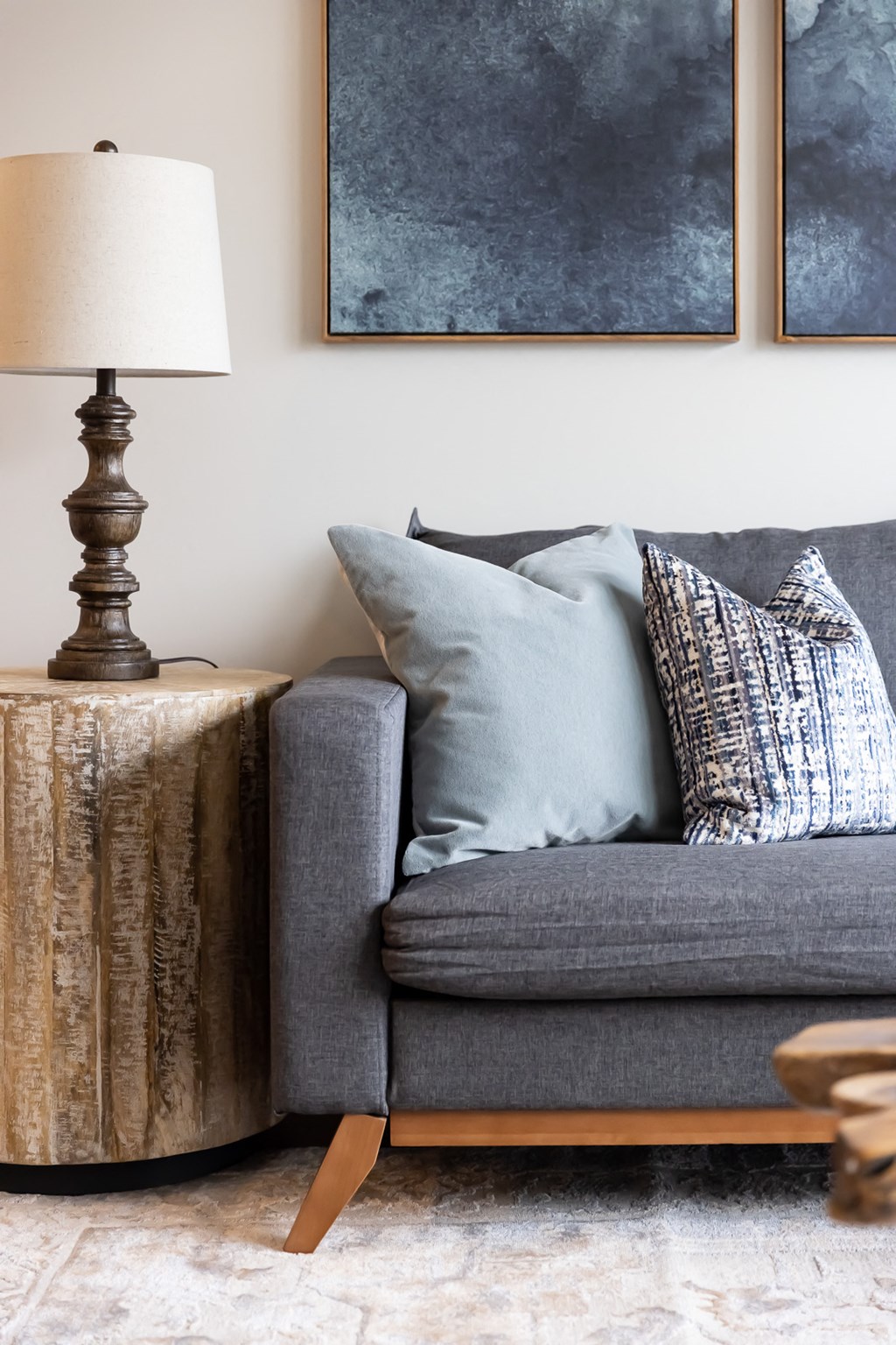 spacious living area