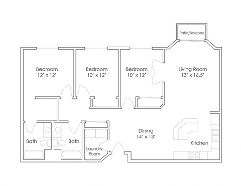 1550 Country Manor Blvd Studio-3 Beds Apartment for Rent - Photo Gallery 24