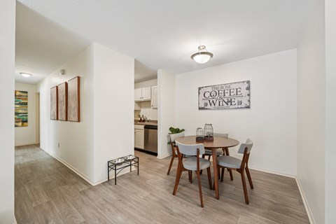 Dining Area at The Bosk Apartment Homes, Woodbury, Minnesota