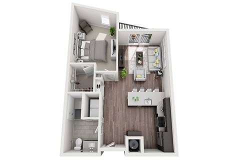 A10 Floor Plan at Dylan at RiNo, Denver, 80216