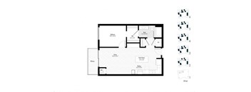 Golden Valley MN 1 Bedroom 1 Bath Apartment