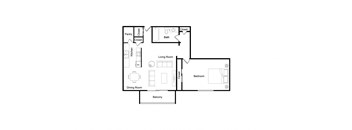 bedroom floor plan | the mansions on the park