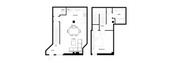 a floor plan of a house