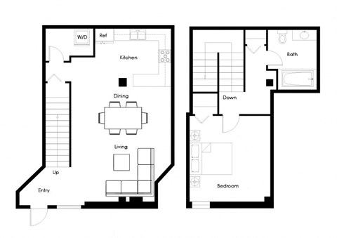 a floor plan of a house