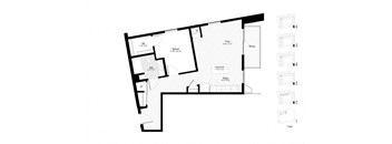 Arcata Apartments Golden Valley MN 1 Bedroom 1 Bath Apartment