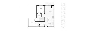 Arcata Apartments Golden Valley MN 1 Bedroom 1 Bath Apartment