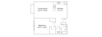 Alps Park Rapid City SD 1 Bedroom 1 Bath Apartment