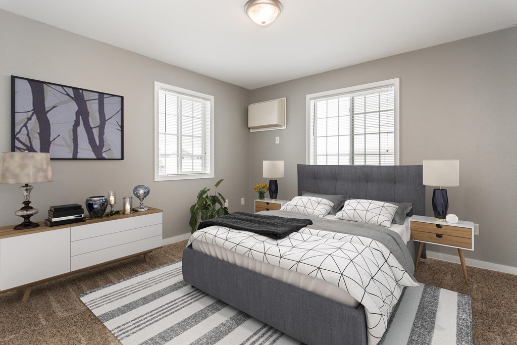 Bedroom with Natural Light