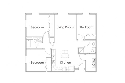 2151 36th Ave S 1-3 Beds Apartment for Rent - Photo Gallery 18