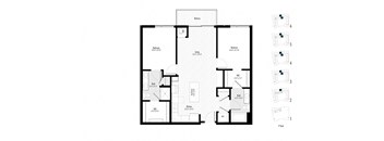 Arcata Apartments Golden Valley MN 2 Bedroom 2 Bath Apartment