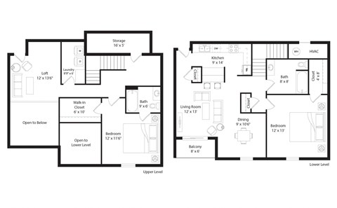 2 bed 2 bath T at The Donovan Apartment Homes, Nebraska, 68516