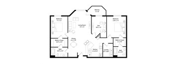 Regency Park 2 Bed 2 Bath