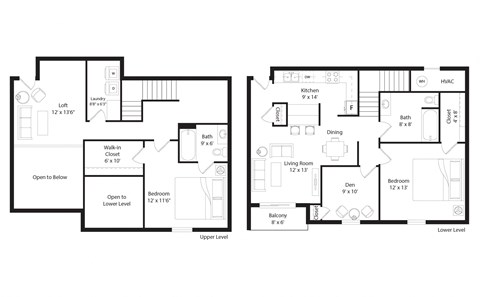 2 bed 2 bath V at The Donovan Apartment Homes, Lincoln, NE