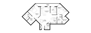 Regency Park 2 Bed 2.3 Bath