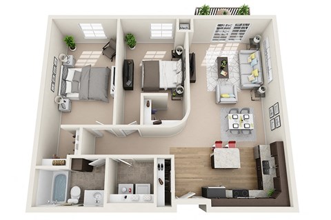 2205 Meadow Oak Avenue Studio-3 Beds Apartment for Rent - Photo Gallery 36