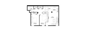 a floor plan of a home