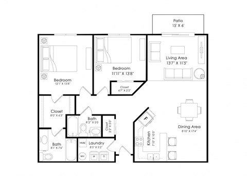 this floor plan is an approximation of our floor plan