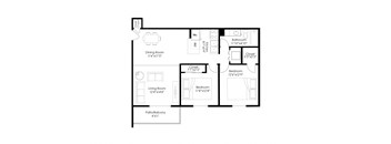 bedroom floor plan an in 2 bed 2 bath