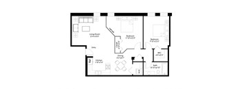 a floor plan of a home