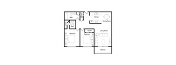 bedroom floor plan | the mansions on the park