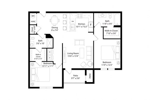 17551 Pinkney Plaza 1-3 Beds Apartment for Rent - Photo Gallery 24