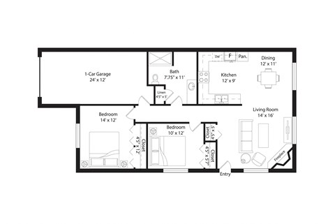 182 GrandeVille Road SW 1-4 Beds Apartment, Townhouse for Rent - Photo Gallery 32