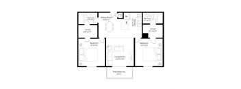 a floor plan of a house