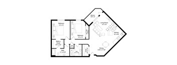Regency Park 2 Bed 1.5 Bath