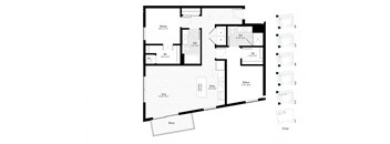 Arcata Apartments Golden Valley MN 2 Bedroom 2 Bath Apartment