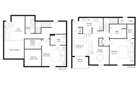 2 bed 2 bath R at The Donovan Apartment Homes, Lincoln