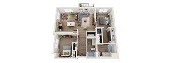 2 Bedroom, 2 Bath 1,128 Sq Ft - Railway Flats, Loveland, CO