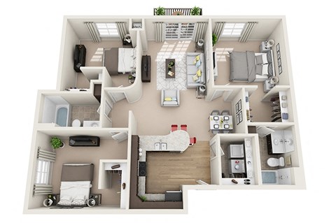 2205 Meadow Oak Avenue Studio-3 Beds Apartment for Rent - Photo Gallery 28