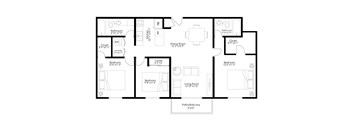 a floor plan of a house
