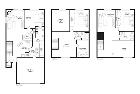 182 GrandeVille Road SW 1-4 Beds Apartment, Townhouse for Rent - Photo Gallery 35