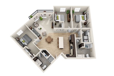 2150 47th Ave S Studio-3 Beds Apartment for Rent - Photo Gallery 50