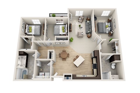 2150 47th Ave S Studio-3 Beds Apartment for Rent - Photo Gallery 52