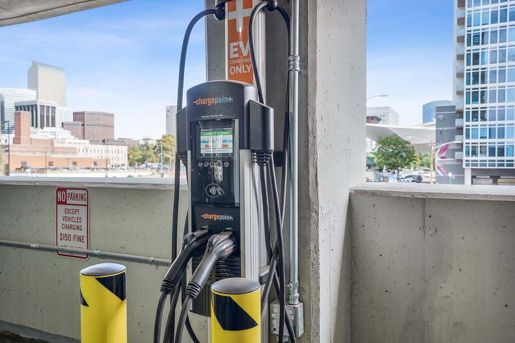 EV charging stations available for your convenience