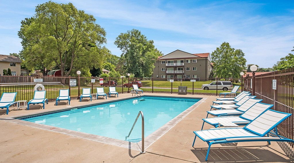 take a dip in our resort style pool