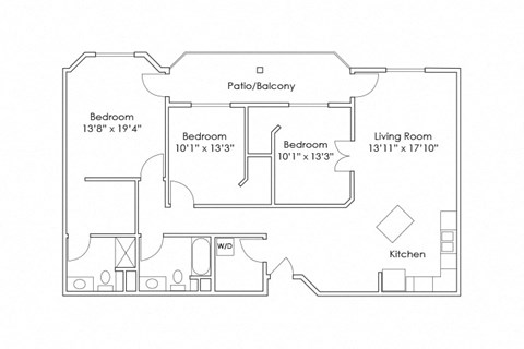 2020 S 12th St Studio-3 Beds Apartment for Rent - Photo Gallery 43