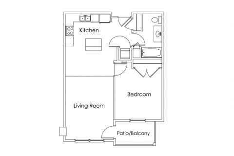 Cypress Court Apartments St Cloud MN 1 Bedroom 1 Bath Apartment