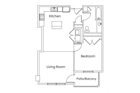 Cypress Court Apartments St Cloud MN 1 Bedroom 1 Bath Apartment